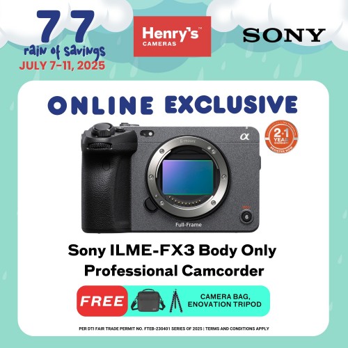 Sony ILME-FX3 Body Only Professional Camcorder