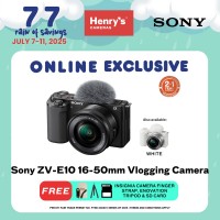 Sony ZV-E10 16-50mm Vlogging Camera