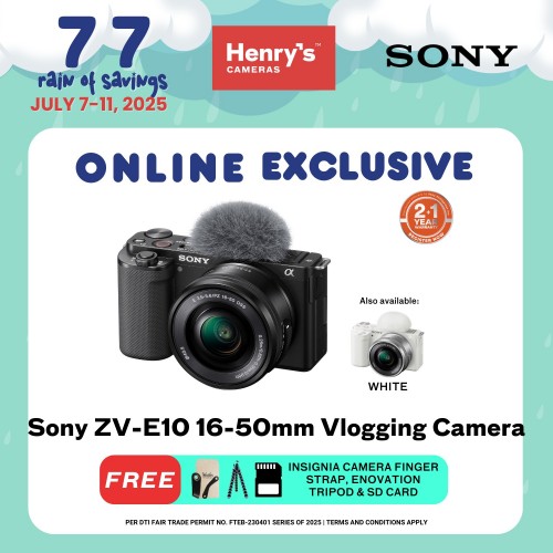 Sony ZV-E10 16-50mm Vlogging Camera