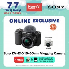 Sony ZV-E10 16-50mm Vlogging Camera