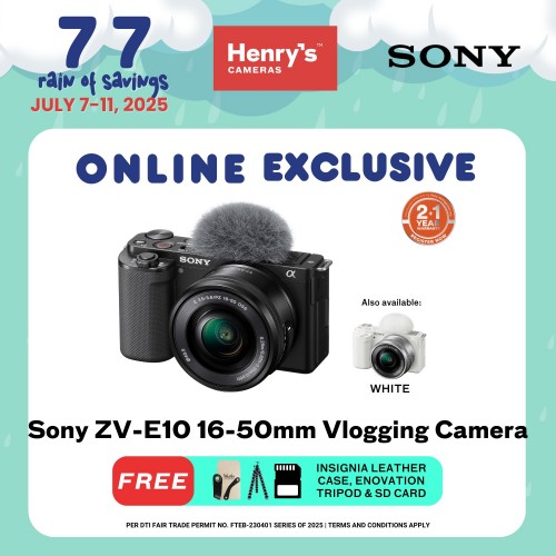 Sony ZV-E10 16-50mm Vlogging Camera