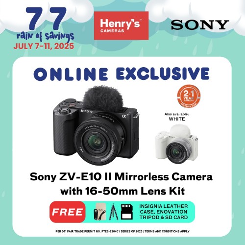 Sony ZV-E10 II Mirrorless Camera with 16-50mm Lens Kit