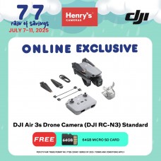 DJI Air 3s Drone Camera (DJI RC-N3) Standard