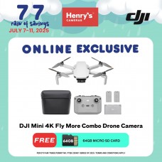 DJI Mini 4K Fly More Combo Drone Camera