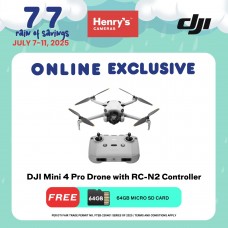 DJI Mini 4 Pro Drone with RC-N2 Controller