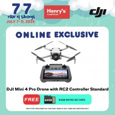 DJI Mini 4 Pro Drone with RC2 Controller Standard