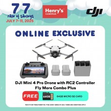 DJI Mini 4 Pro Drone with RC2 Controller Fly More Combo Plus