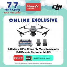 DJI Mavic 3 Pro Drone Fly More Combo with DJI Remote Control with LCD