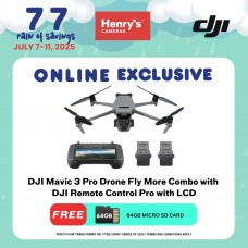 DJI Mavic 3 Pro Drone Fly More Combo with DJI Remote Control Pro with LCD