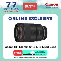 Canon RF 135mm f/1.8 L IS USM Lens