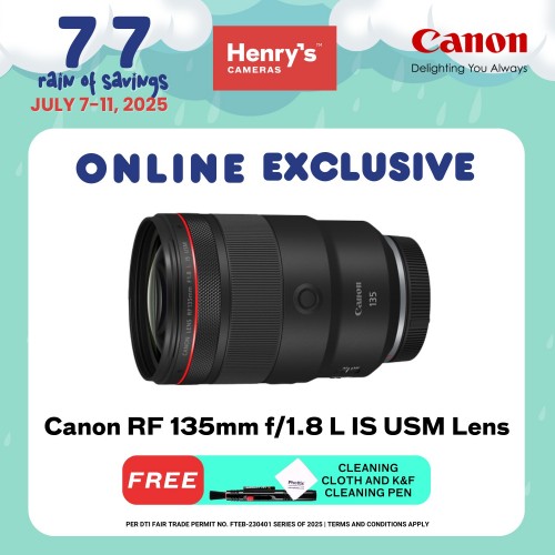 Canon RF 135mm f/1.8 L IS USM Lens