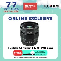Fujifilm XF 16mm F1.4R WR Lens