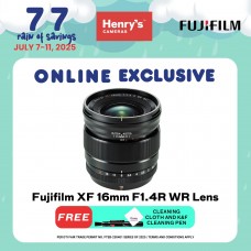 Fujifilm XF 16mm F1.4R WR Lens