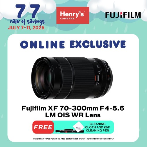 Fujifilm XF 70-300mm F4-5.6 LM OIS WR Lens