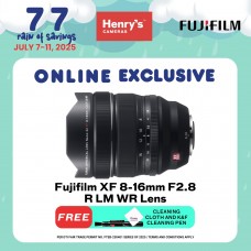Fujifilm XF 8-16mm F2.8 R LM WR Lens