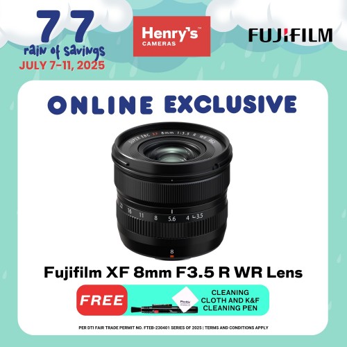 Fujifilm XF 8mm F3.5 R WR Lens