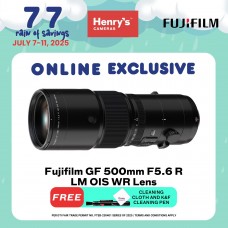 Fujifilm GF 500mm F5.6 R LM OIS WR Lens