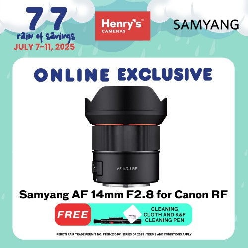 Samyang AF 14mm F2.8 for Canon RF