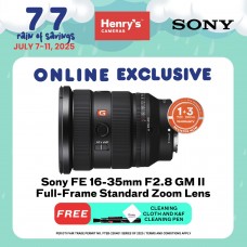Sony FE 16-35mm F2.8 GM II Full-Frame Standard Zoom Lens