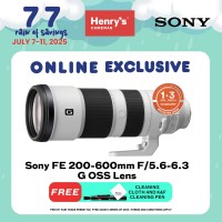 Sony FE 200-600mm F/5.6-6.3 G OSS Lens