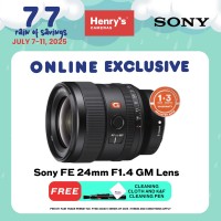 Sony FE 24mm F1.4 GM Lens