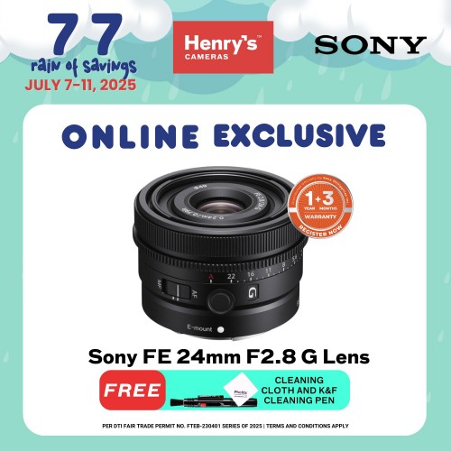 Sony FE 24mm F2.8 G Lens