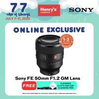 Sony FE 50mm F1.2 GM Lens