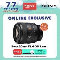 Sony 50mm F1.4 GM Lens
