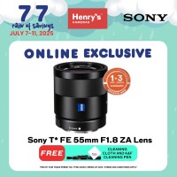 Sony T* FE 55mm F1.8 ZA Lens