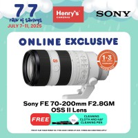 Sony FE 70-200mm F2.8GM OSS II Lens