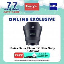 Zeiss Batis 18MM F2.8 for Sony E-Mount