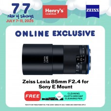 Zeiss Loxia 85mm F2.4 for Sony E Mount