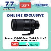 Tamron A057Z 150-500mm f5-6.7 Di III VC VXD Lens for Nikon Z
