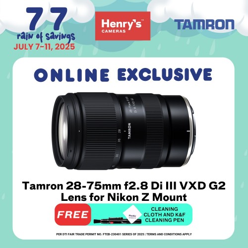 Tamron A063Z 28-75mm f2.8 Di III VXD G2 Lens for Nikon Z Mount