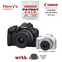 Canon EOS R50 with 18-45mm Kit