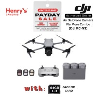 DJI Air 3s Drone Camera Fly More Combo (DJI RC-N3)