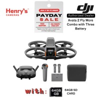 DJI Avata 2 Fly More Combo with Three Batteries Drone