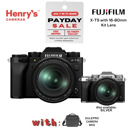 Fujifilm X-T5 with 16-80mm Mirrorless Digital Camera