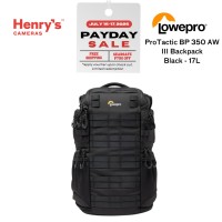 Lowepro ProTactic BP 350 AW III Backpack - Black 17L