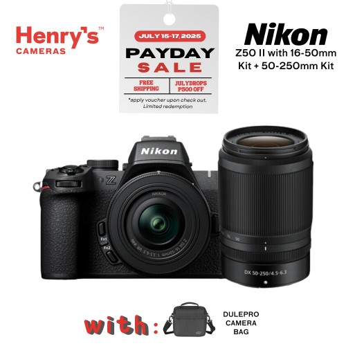 Nikon Z50 II with 16-50mm + 50-250mm Kit Lens