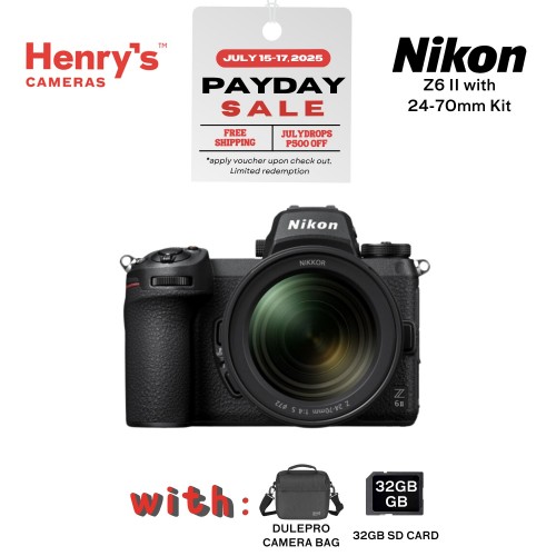 Nikon Z6 II with 24-70MM Kit