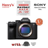 Sony Alpha A7 IV ILCE-7M4 Body only