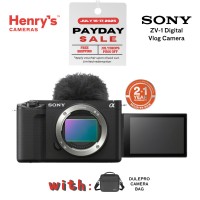 Sony ZV-E1 Digital Camera (Body Only) Black (Sony Phil)