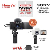 Sony ZV-1 Digital Vlog Camera with VCT-SGR1 Grip