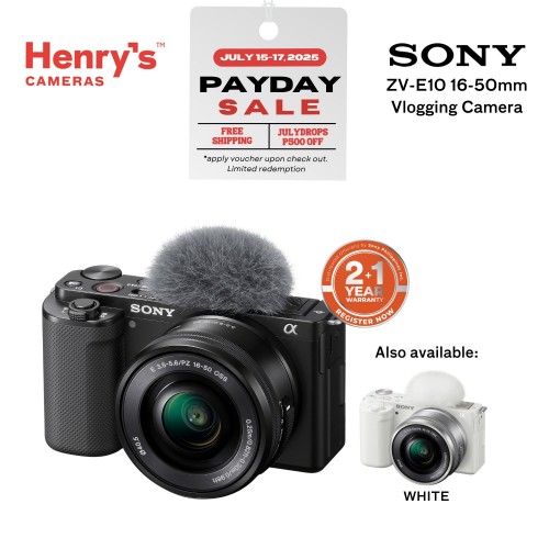 Sony ZV-E10 16-50mm Vlogging Camera