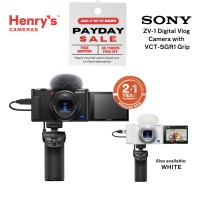 Sony ZV-1 Digital Vlog Camera with VCT-SGR1 Grip