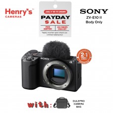Sony ZV-E10 II Mirrorless Camera Body Only