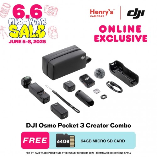 DJI Osmo Pocket 3 Creator Combo