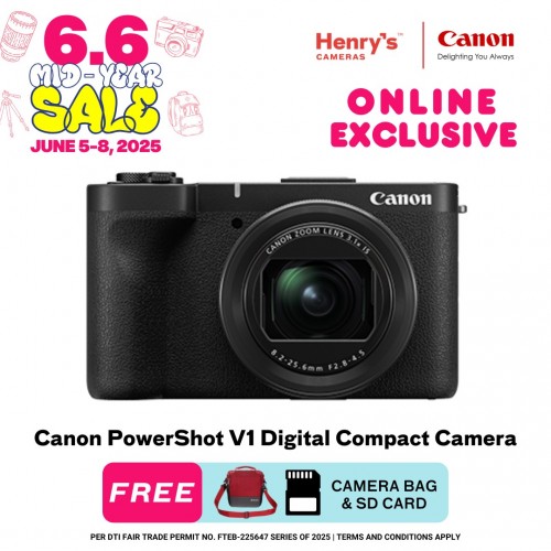 Canon PowerShot V1 Digital Compact Camera