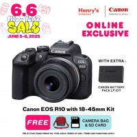 Canon EOS R10 with 18-45mm Kit